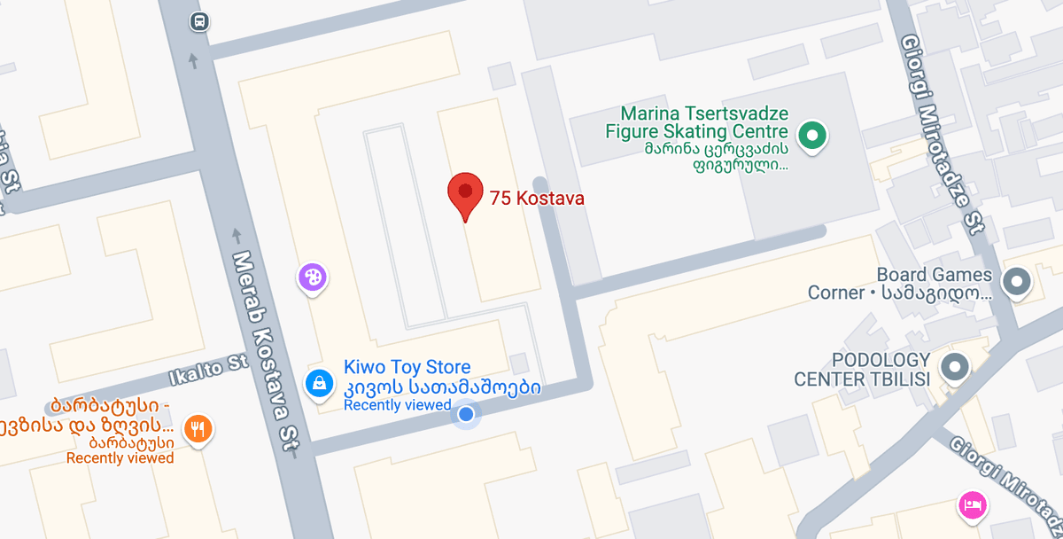 Map location